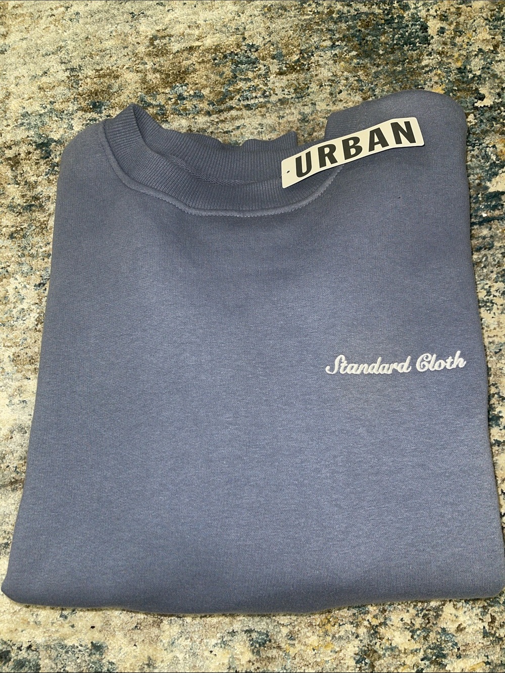 Standard Cloth Crewneck Sweatshirt in Slate Blue